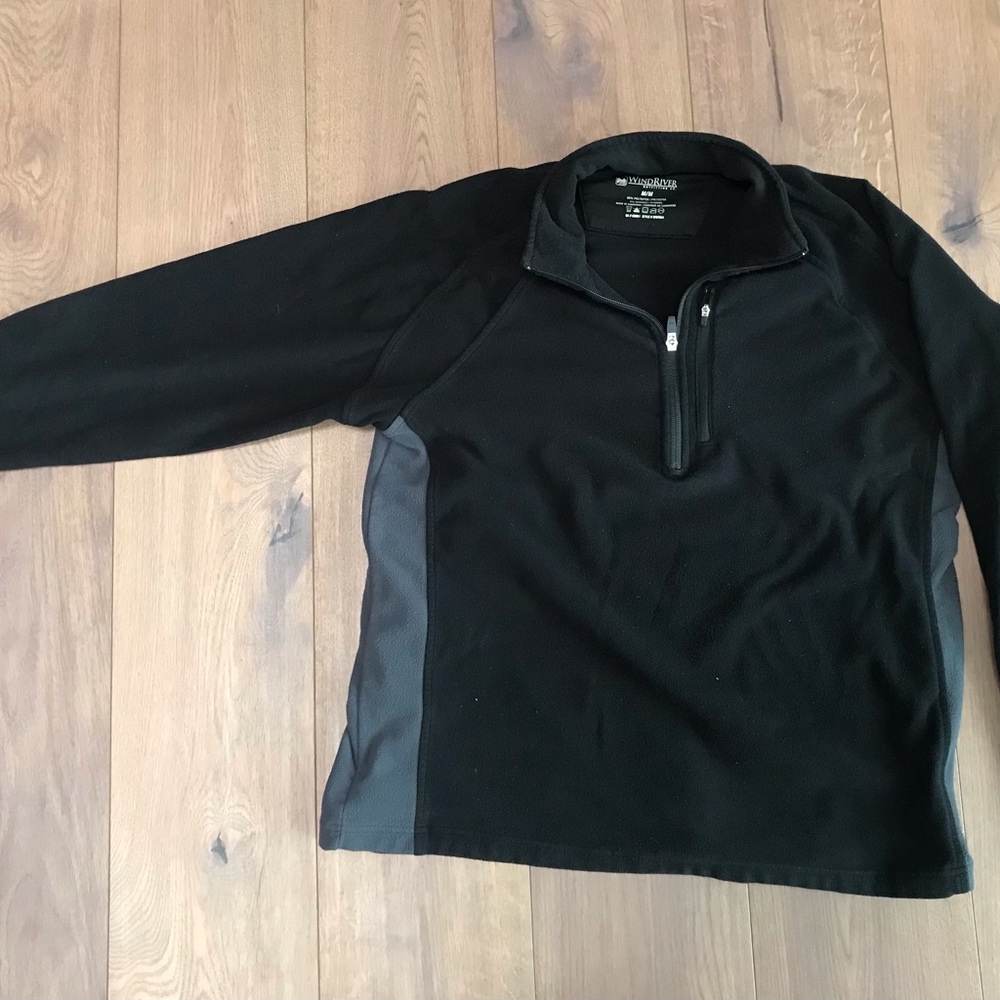Mens 3/4 zip sweater